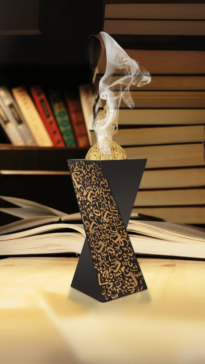 Black Charcoal Incense Burner