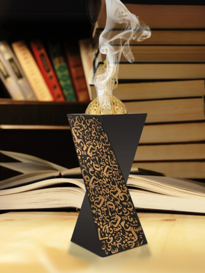 Black Charcoal Incense Burner